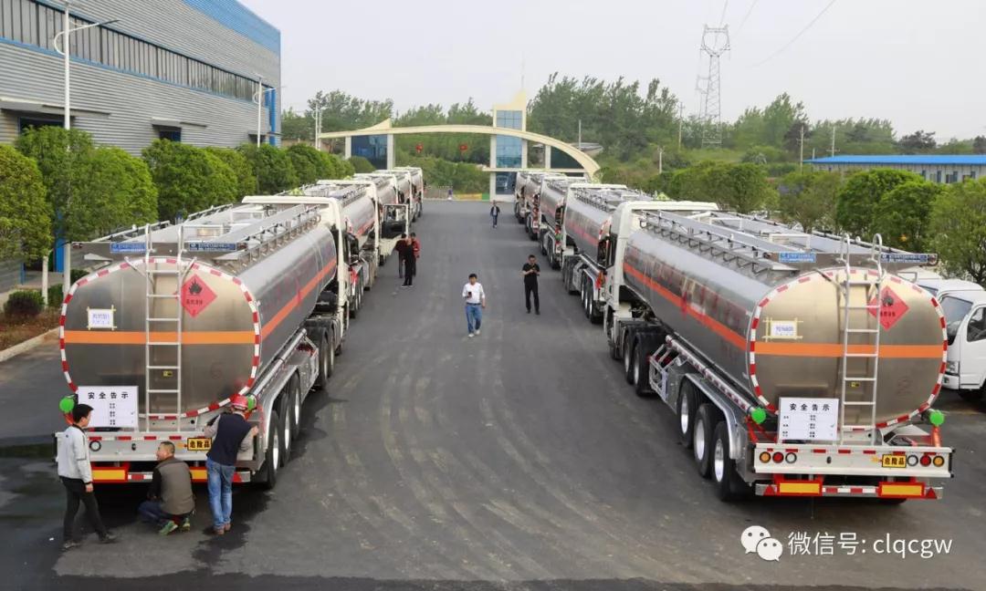 程力危化車(chē)制造公司新型輕量化全鋁合金?；\(yùn)輸車(chē)成行業(yè)驕子